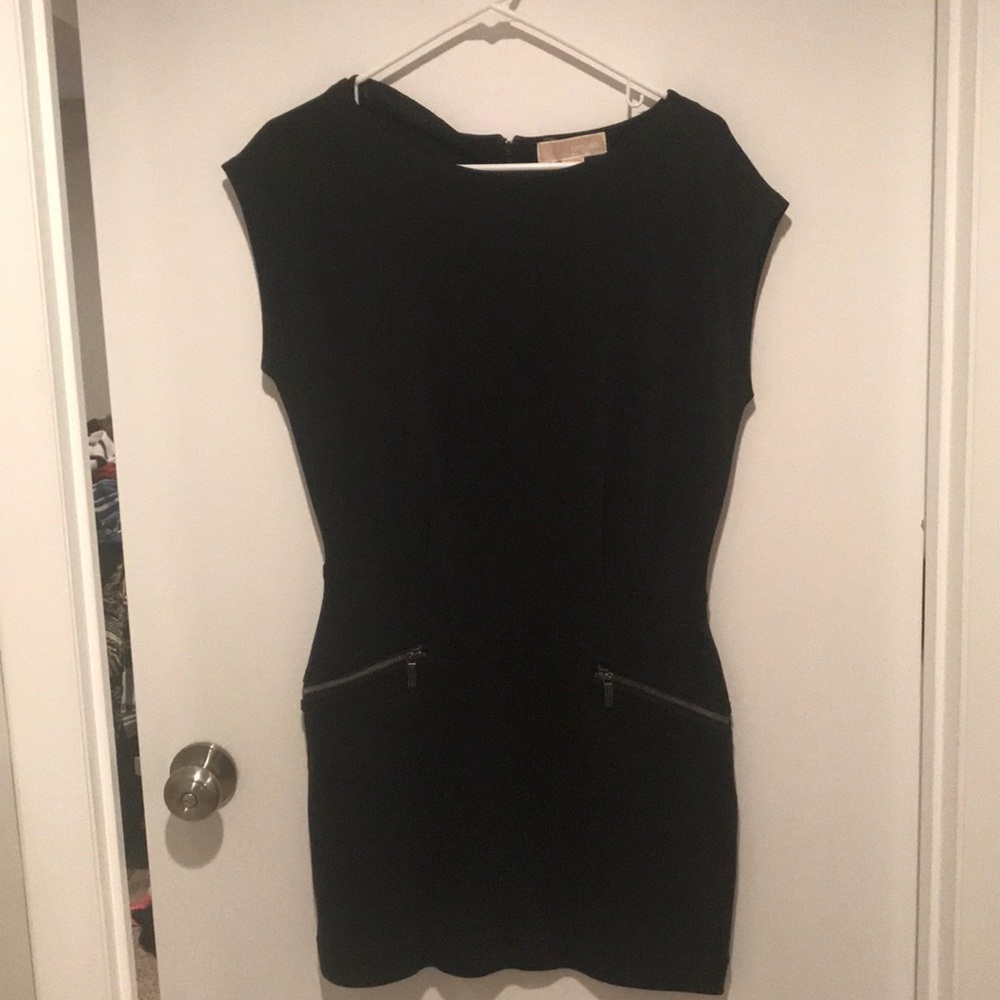 Michael Kors Black cotton dress